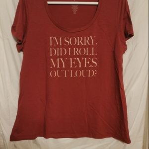 Maroon Torrid T shirt